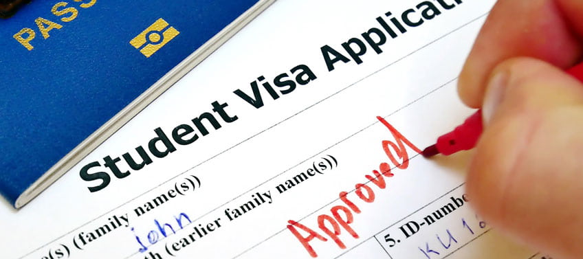 Student visa application
